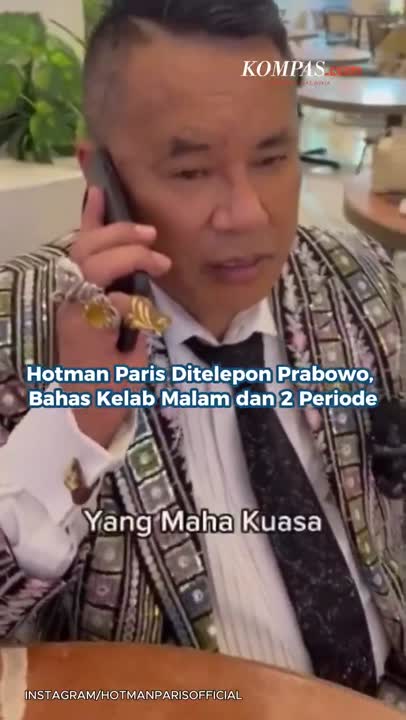 Hotman Paris Ditelepon Prabowo,  Bahas Kelab Malam Dan 2 Periode