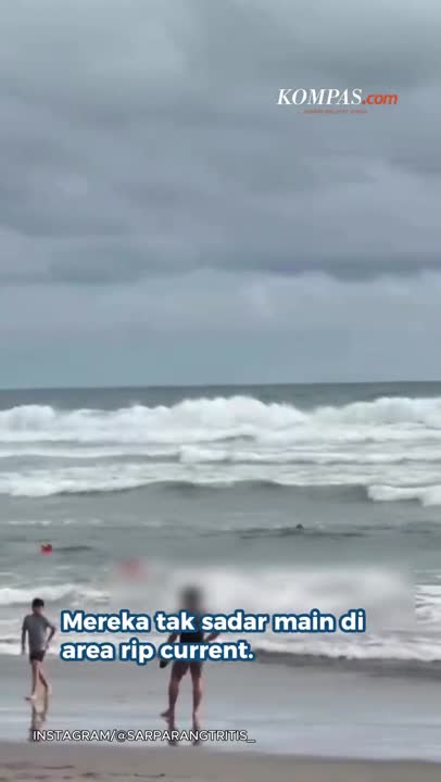 6 Wisatawan Terseret Ombak Parangtritis, Main Di Rip Current
