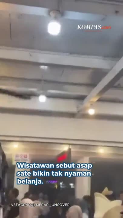 Banyak Asap Sate Di Malioboro, Wisatawan Komplain Tak Nyaman