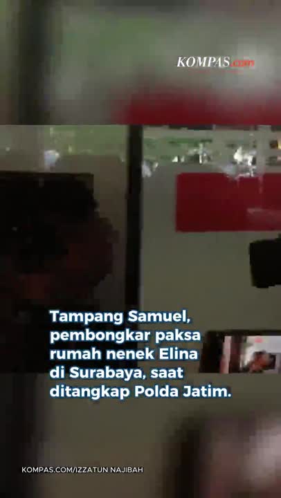 Polda Jatim Tangkap Samuel, Pembongkar Rumah Nenek Elina