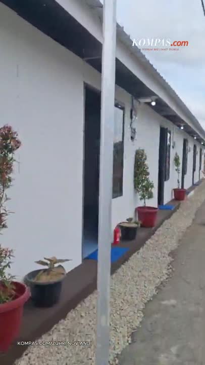 Penampakan Hunian Sementara Untuk Korban Bencana Di Aceh Tamiang