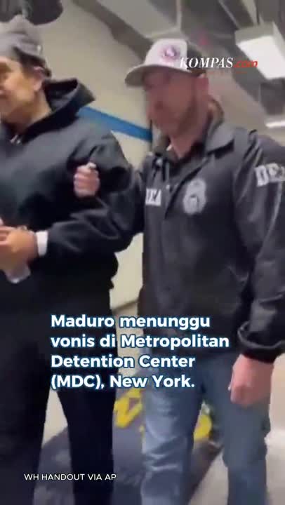 Maduro Ditahan AS Di Penjara Kumuh Rawan Penusukan Di Brooklyn