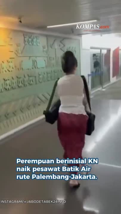 Gagal Lolos Pramugari, Perempuan Nekat Naik Pesawat Pakai Seragam Batik Air