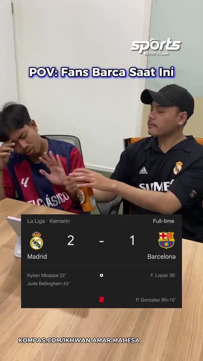 POV FANS BARCELONA SAAT INI MELIHAT KLASEMEN SEMENTARA