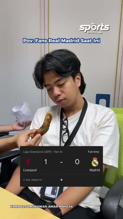 POV FANS REAL MADRID SAAT INI