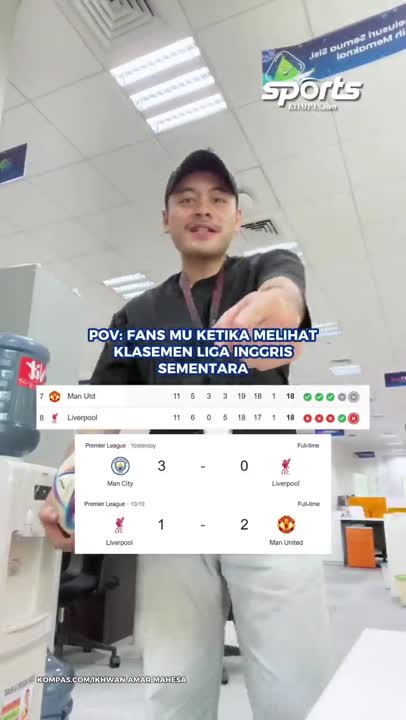 POV FANS MU MELIHAT POSISI KLASEMEN SEMENTARA LIGA INGGRIS