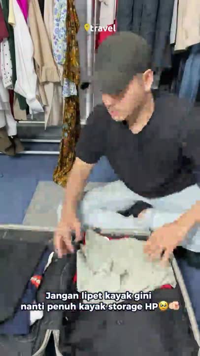 TIPS & TRICK LIPAT BAJU BIAR GAK OVERLOAD