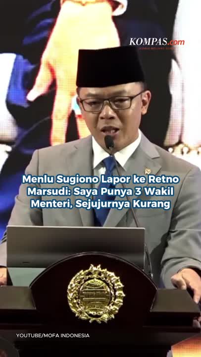 Menlu Sugiono Lapor Ke Retno Marsudi: Saya Punya 3 Wakil Menteri, Sejujurnya Kurang