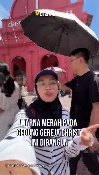 CERITA GEDUNG MERAH DI MALAKA BERUBAH WARNA GARA-GARA NODA DAUN SIRIH