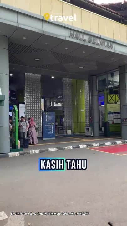 TITIK PENJEMPUTAN OJEK ONLINE/TAXI ONLINE DI STASIUN GAMBIR