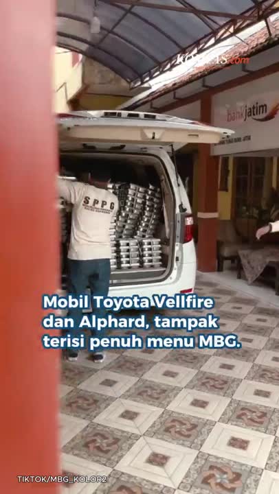 Alphard Dan Vellfire Angkut MBG Di Sumenep, SPPG: Tidak Langgar Aturan