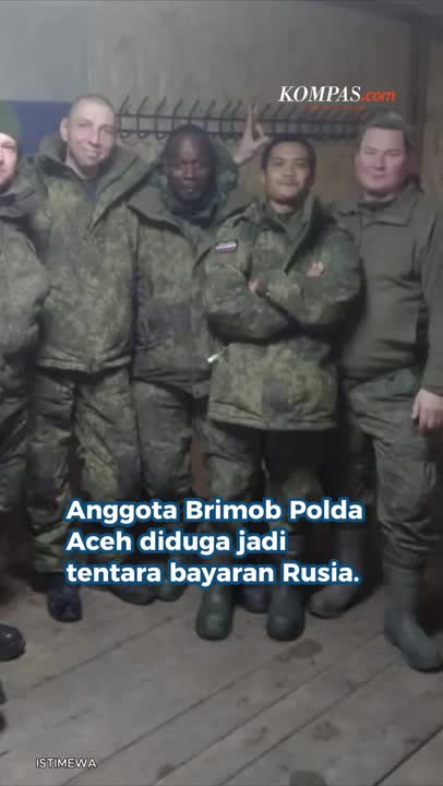 Personel Brimob Polda Aceh Disersi, Diduga Jadi Tentara Bayaran Rusia