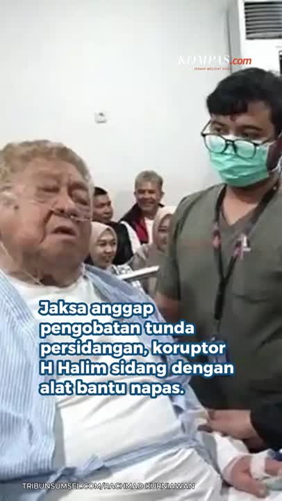 Kejari Tak Beri Izin H Halim Berobat Ke Luar Negeri Sidang Korupsi Tol Betung-Tempino Berlanjut