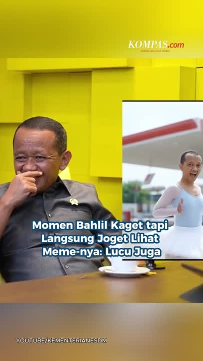 Momen Bahlil Kaget Tapi Langsung Joget Lihat Meme-nya: Lucu Juga