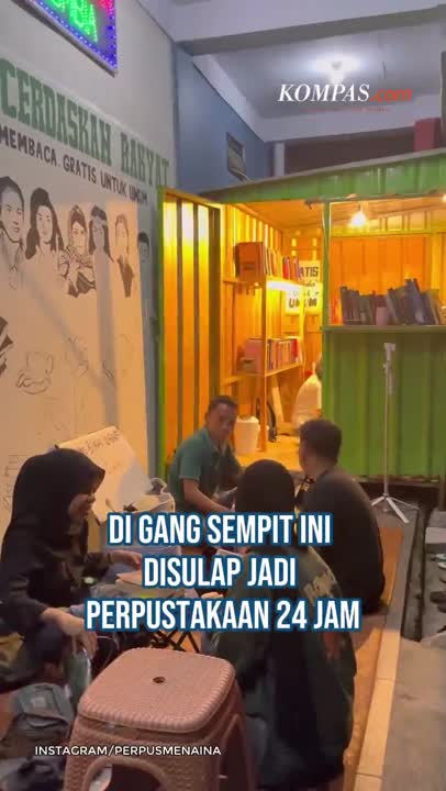 Rakyat Cerdaskan Rakyat: Mahasiswa Ambon Buka Perpustakaan Gratis 24 Jam Di Teras Kos