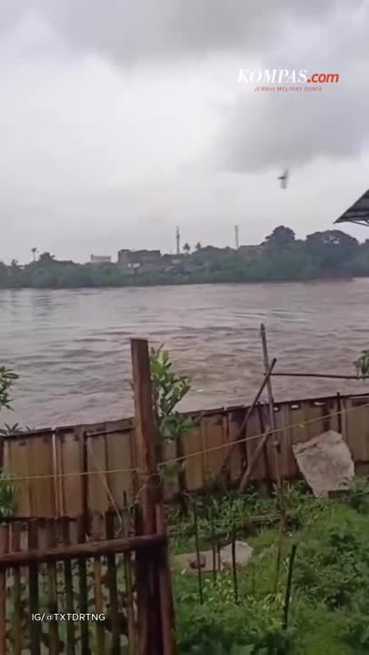 Sirene Pintu Air 10 Tangerang Meraung-raung, Sungai Cisadane Masuk Status Siaga 3