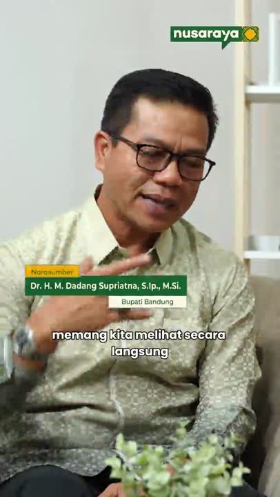 Dadang Supriatna Berikan Insentif Kepada Guru Ngaji Di Kabupaten Bandung | NUSARAYA