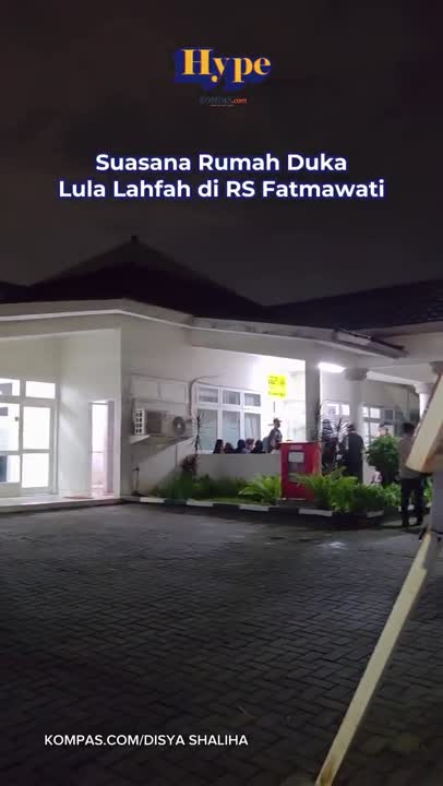 Suasana Rumah Duka Lula Lahfah Di RS Fatmawati