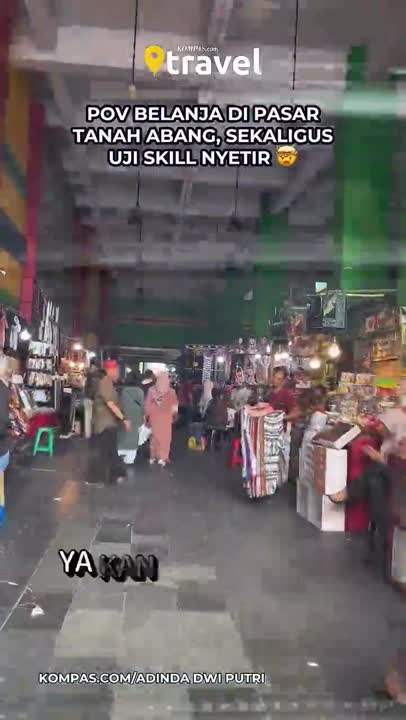 POV Belanja Di Tanah Abang Dan Uji Skill Nyetir