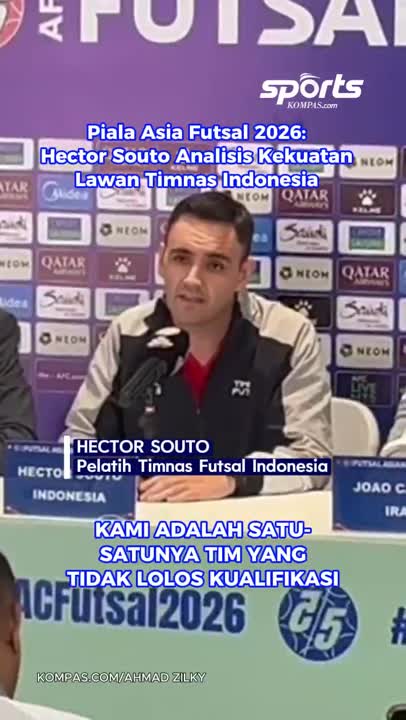 Piala Asia Futsal 2026: Hector Souto Analisis Kekuatan Lawan Timnas Indonesia