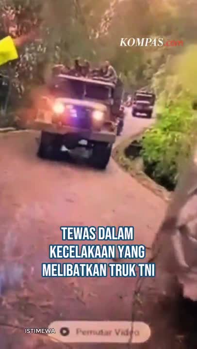 Truk TNI Tabrak 2 Polisi Di Cisarua, Panglima: Kami Mohon Maaf