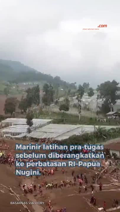 23 Prajurit Marinir Jadi Korban Longsor Cisarua Saat Latihan Pra-tugas