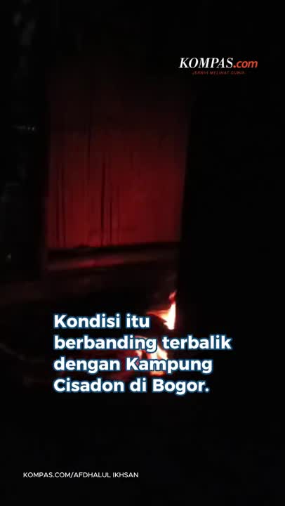 Potret Kampung Cisadon Bogor: Puluhan Tahun Tak Teraliri Listrik