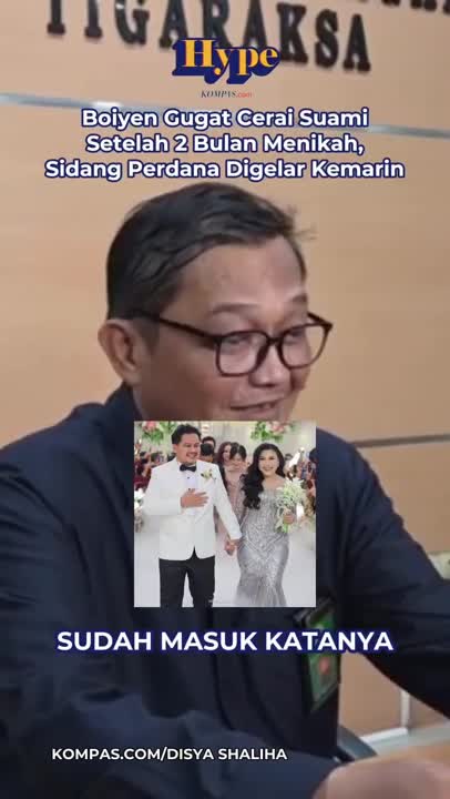 Boiyen Gugat Cerai Suami Setelah 2 Bulan Menikah, Sidang Perdana Telah Digelar Kemarin
