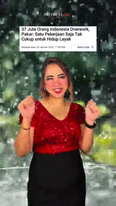 37 Juta Orang Indonesia Overwork