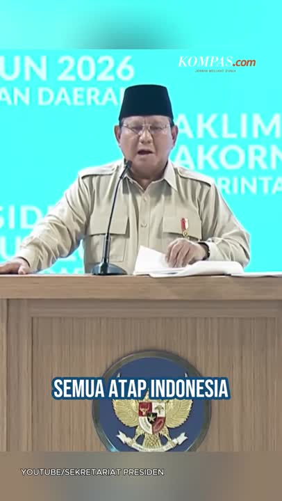 Prabowo Usulkan Proyek Gentengisasi Gantikan Atap Seng: Kalau Tidak Mau Kotamu Indah, Terserah