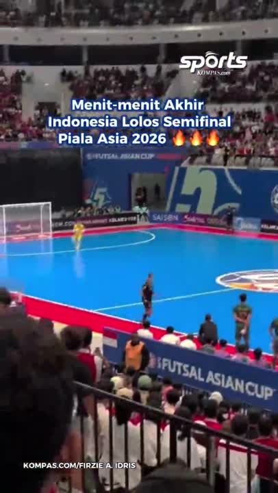Menit-menit Akhir Indonesia Lolos Semifinal Piala Asia Futsal 2026