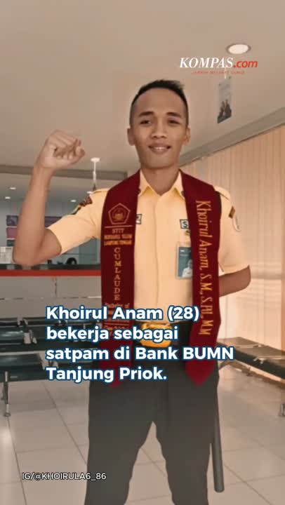 Satpam Bank Bergelar Master Raih Rekor MURI: Punya 13 Karya Ilmiah