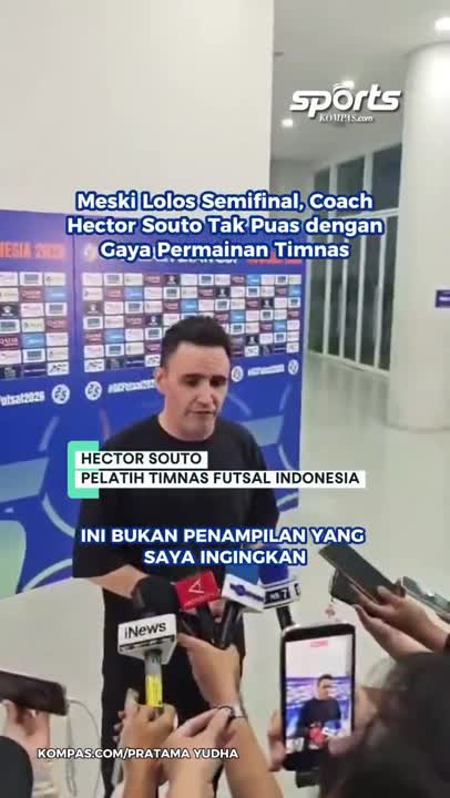 Meski Lolos Semifinal, Coach Hector Souto Tak Puas Dengan Gaya Permainan Timnas