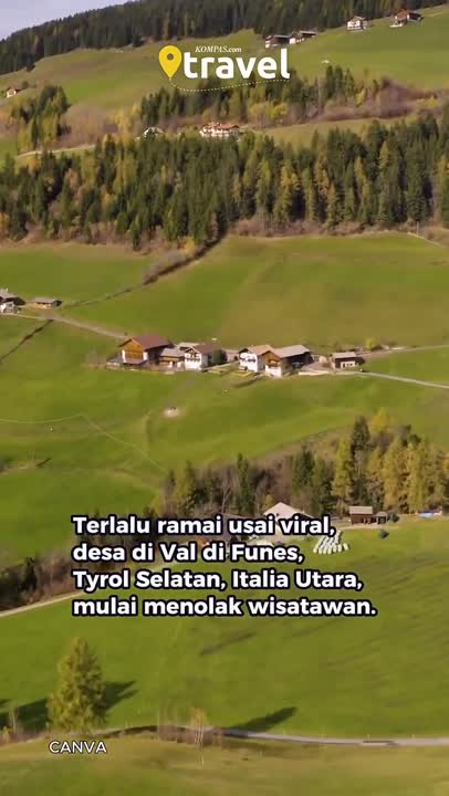 Terlalu Ramai Usai Viral, Warga Desa di Italia Mulai Tolak Wisatawan