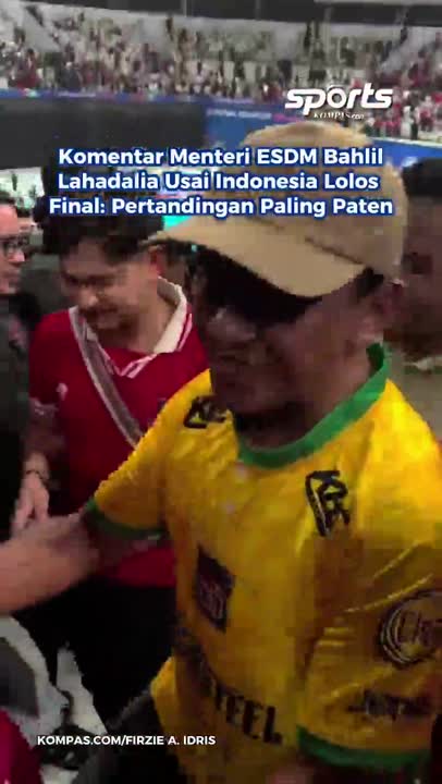 Komentar Bahlil Usai Futsal Indonesia Tekuk Jepang: Pertandingan Paling Paten