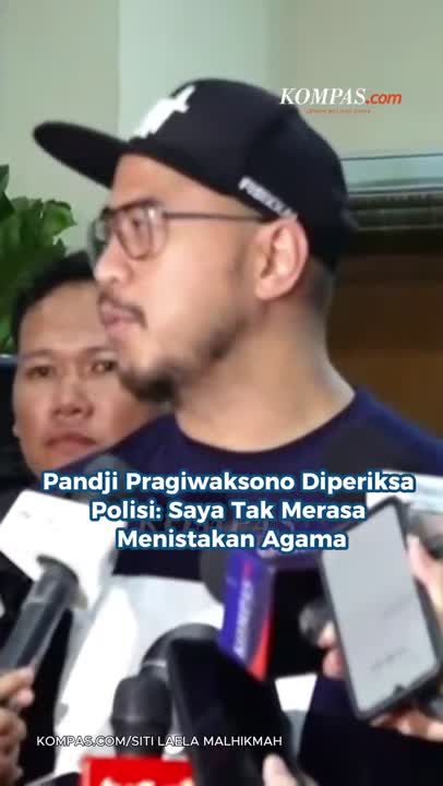 Pandji Pragiwaksono Diperiksa Polisi: Saya Tak Merasa Menistakan Agama