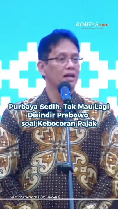 Purbaya Sedih, Tak Mau Lagi Disindir Prabowo Soal Kebocoran Pajak