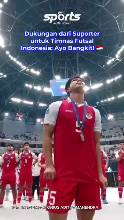 Dukungan dari Suporter untuk Timnas Futsal Indonesia: Ayo Bangkit!