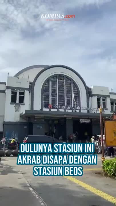 Satu Abad Stasiun Jakarta Kota, Dibangun Untuk Urbanisasi