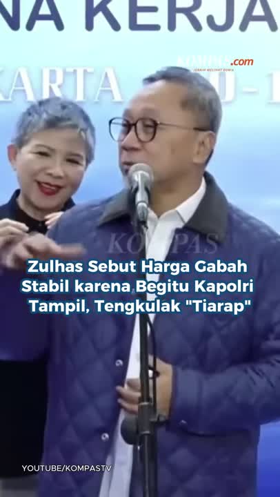 Zulhas Sebut Harga Gabah Stabil Karena Begitu Kapolri Tampil, Tengkulak "Tiarap"