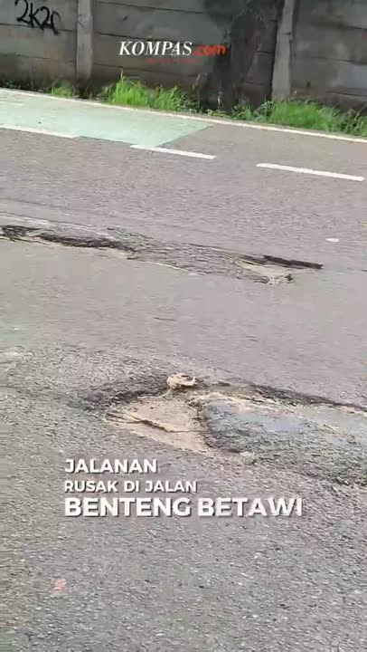 Jalan Rusak Di Benteng Betawi Akhirnya Ditambal