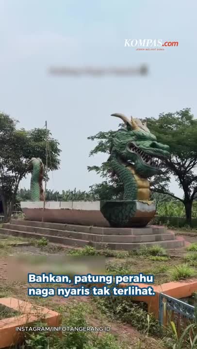 Taman Teluknaga Terbengkalai, Diurus Pemilik Warkop