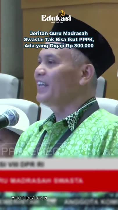 Jeritan Guru Madrasah Swasta: Tak Bisa Ikut PPPK, Ada Yang Digaji Rp 300.000