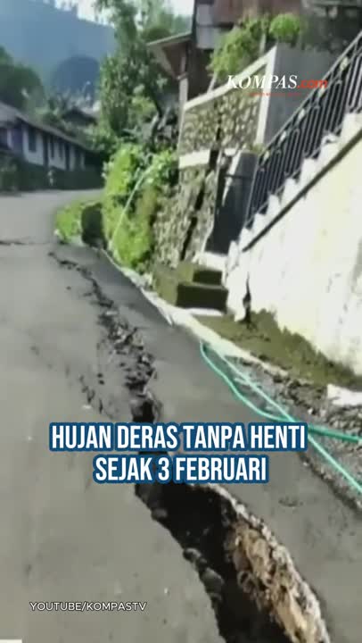 Tanah Gerak Tegal: Dipicu Hujan Ekstrem, Bekas Longsoran Purba Aktif Lagi