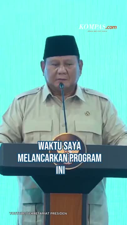 Prabowo Ungkap Diejek Profesor Saat Meluncurkan MBG, Dinilai Hambur-hamburkan Uang