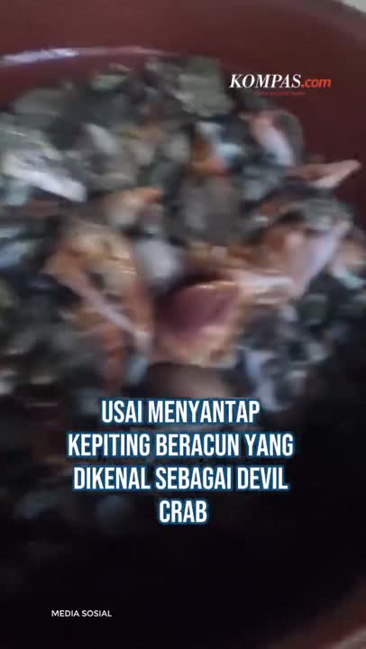 Makan Kepiting Beracun, Food Vlogger Filipina Meninggal