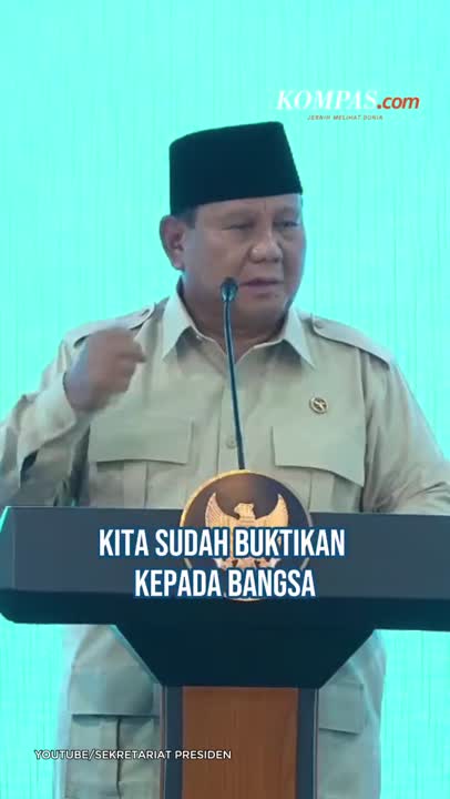 Prabowo Sentil Pengganggu RI: Please Dear Friends, Indonesians Are Not Stupid