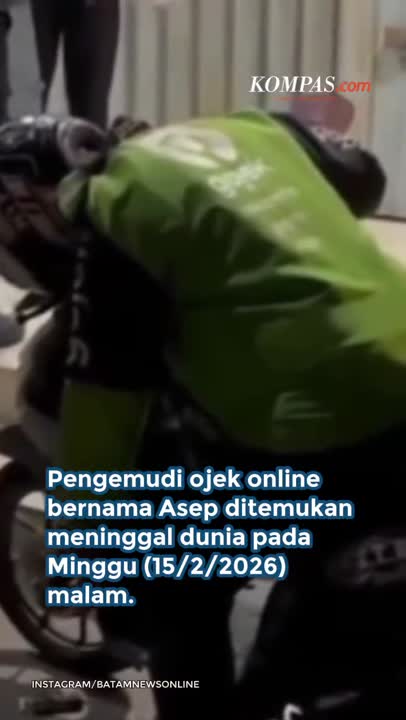 Diduga Kelelahan, Driver Ojol Meninggal Di Atas Motor