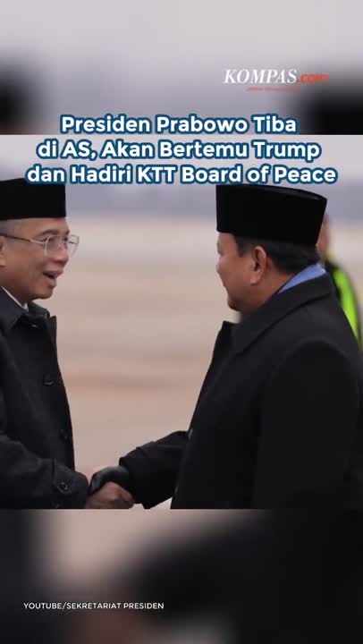 Presiden Prabowo Tiba Di AS, Akan Bertemu Trump Dan Hadiri KTT Board Of Peace