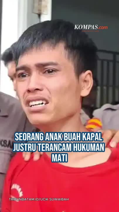 Tangis ABK: Baru 3 Hari Kerja, Dituntut Hukuman Mati Karena Kapal Angkut Hampir 2 Ton Sabu